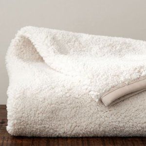 Pottery Barn Faux Sheepskin Throw